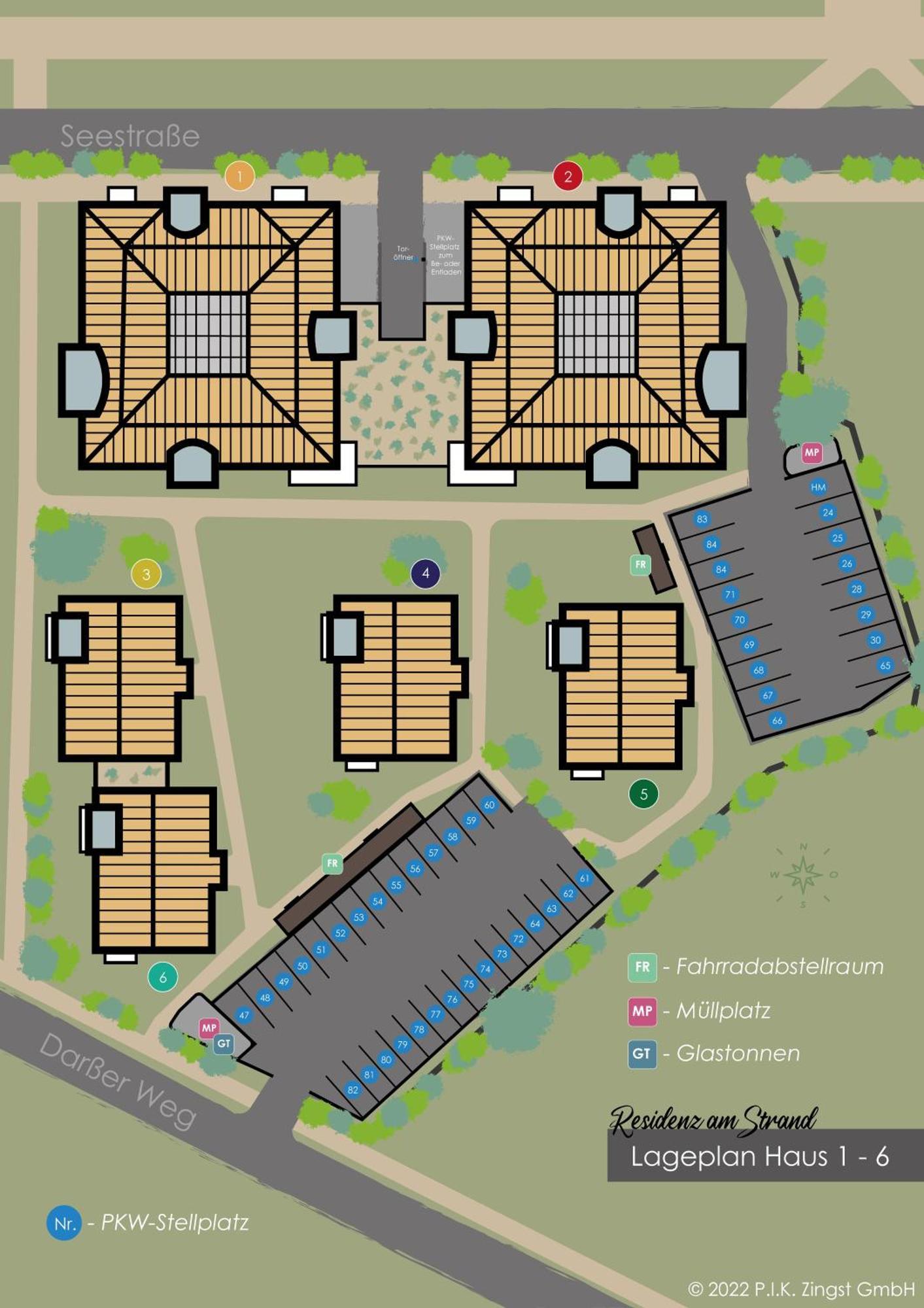 Residenz Am Strand Wohnung 1-21 Zingst Exteriér fotografie